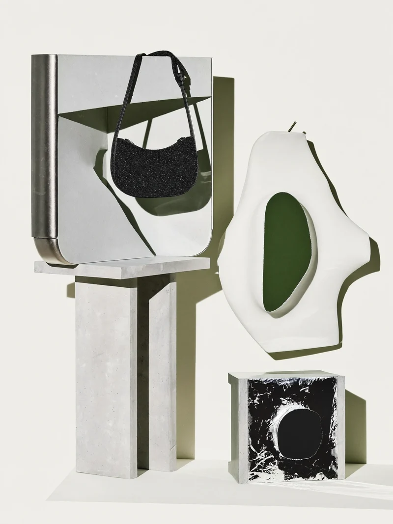 Étude illustrée d'un sac de transport modulaire pour matériel photo